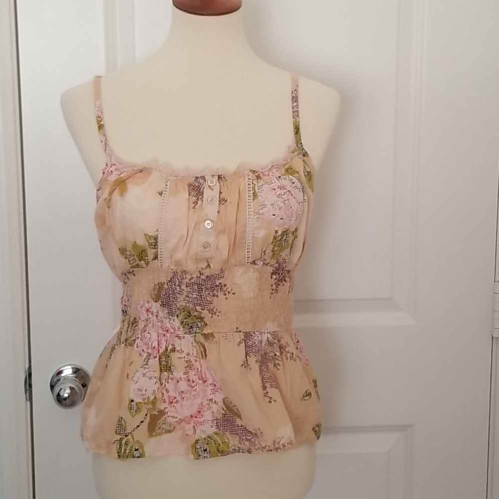 Fire Los Angeles short floral top and stre…